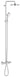 GROHE Tempesta Cosmopolitan 210 brusesystem med termostat kar/brus krom - 1