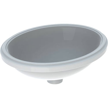 Geberit Variform håndvask 480x420x181mm underlim hvid porcelæn KeraTect - 1