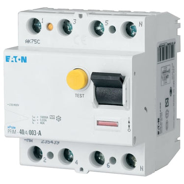 Fejlstrømsafbryder 63A 4P 30mA (HPFI type A) - 1