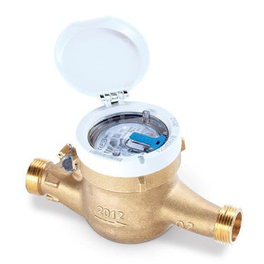 Vandmåler vådløber pulsforberedt 10 l Q3=10 m³/h 1 1/2" x 260 mm - 1