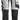 Snickers stretch arbejdsbukser i slim fit m. hylsterlommer 6241 hvid/sort str. 62 - 1