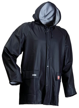 Regnjakke flammehæmmende Microflex navy str XXL - 1