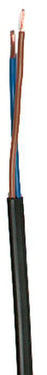 Autokabel pkafau 2X2,5 sort pvc S50 - 1