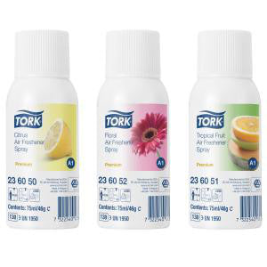 Tork A1 Airfreshener Spray Blandet pakke 4x3 fl - 1