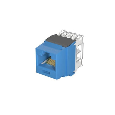 Modular jack Kat.6a UTP NetKey blå - 1