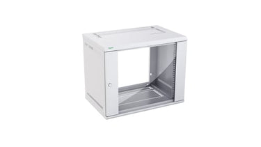 Actassi 19'' Rack 19'' Væg rack Flad-pak med glasdør BDH: 600x400x485 9HE - 1