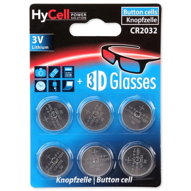 Batteri CR2032 K6 3V lithium knapcelle - 1