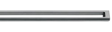 Unidrain ClassicLine Ramme - børstet rf stål 1200/8mm - 1