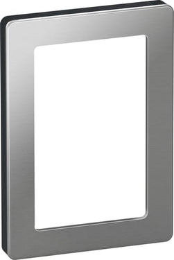 LK FUGA PURE designramme stål 1,5 modul stål - 1