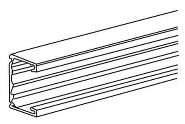 Kanalbund TEK-U123 hvid PVC RAL9010 2,5 m - 1