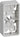 LK FUGA Baseline 50 underlag 2 modul lysegrå - 1