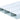 Flad kanalrør 55 x 110 mm L=1,0 m Hvid PVC - 1