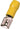 Isoleret spademuffe gul 6,3x0,8  4-6mm² - 1