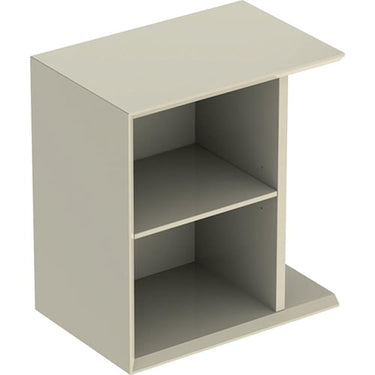 Geberit Icon sideskab 370 x 245 x 400 mm sandgrå højkomprimeret trelags-spånplade lakeret blankpoleret - 1