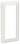 FUGA STRONG forseglingsramme 2,5 modul hvid - 1