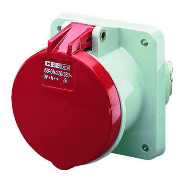 CEE appliance udtag 5 polet 63A 400V IP44 1252A - 1