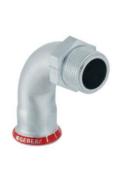 Geberit Mapress bøjning FZ 90° 28mmx1" muffe/nippel - 1