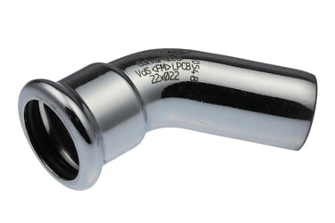 Bøjning vsh 45° muffe/nippel 88,9 mm FZ - 1