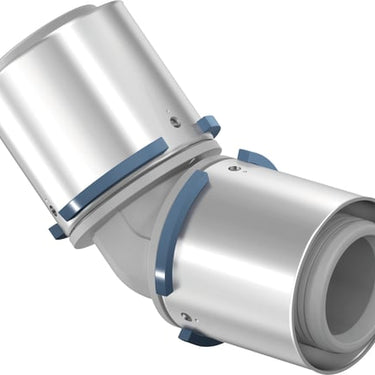 Uponor S-Press presbøjning 45° PPSU 63 mm - 1