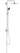 GROHE Vitalio Joy 260 brusesystem m/omskifter til væg krom - 1