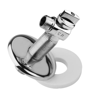 Roth tilgangsstykke vinkel 75 x  1/2" x 12 mm med roset og afspærring - 1