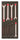 Bahco fit&go ring-gaffelnøglesæt 8-19 mm 11 dele - 1