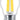 Philips MASTER Value LED Krone Dæmpbar 3,4W (40W) E27 P45 927 Klar Glas - 1