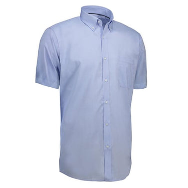 Seven Seas Oxford modern s/s SS57 lys blå str 4XL - 1