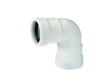 Wafix PLUS PP bøjning 88,5° x 50 mm hvid - 1