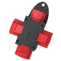 CEE kompaktforgrener, 400V/16A 3 udtag, 9-955-4 - 1