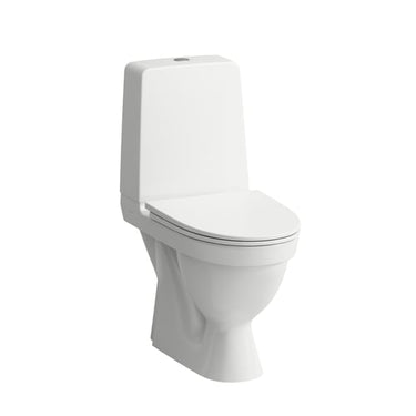 LAUFEN KOMPAS toilet med S-lås Rimless hvid - 1