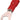 Ringkabelsko isoleret rød 0,5-1mm² M6 DIN46237 - 1