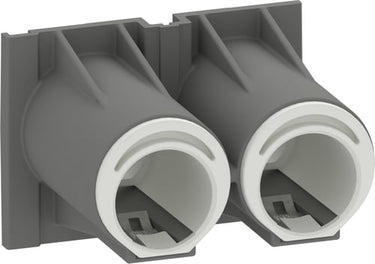 LK FUGA tud 2xØ16-20 mm for Air indmurings- og indstøbningsdåser - 1