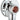 GROHE vinkelforskruning 3/4X1/2 nippel/nippel - 1