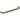 Ifö bøjlegreb  t/møbel 170 x 10 x 37 mm antik bronze - 1