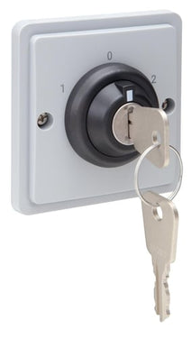 Nøgleafbryder 16A IP55 grå - 1