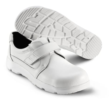 Sko m/velcro Optimax hvid S2 str 44 - 1