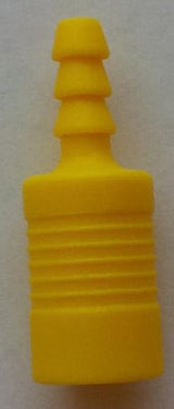 Adapter for Systronik manometer ø4/8mm gul - 1
