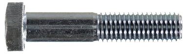 M12X60 DIN 931 stålbolt elgalvaniseret - 1