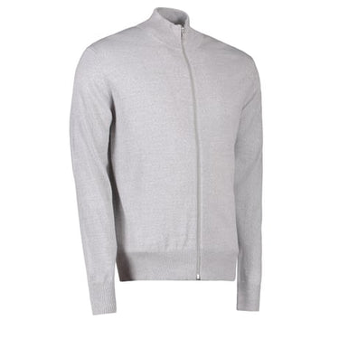 Seven Seas the cardigan S660 lys grå melange str M - 1