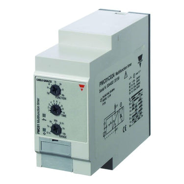 Tidsrelæ Multifunktionstimere 230VAC 1-polet 01s-100t Stikben - 1