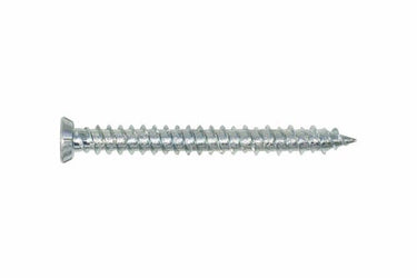 7,5X182 Ø6 montageskrue undersænket hoved el galvaniseret - 1