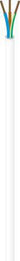 Plastkappeledning PKAJ H05VV-F 5G0,75 Hvid Sp300 - 1