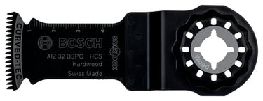 Bosch HCS-dyksavsklinge AIZ 32 BSPC Hard Wood 50 x 32 mm (løs enhed) - 1