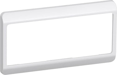 OPUS 66 ramme kombi 2 modul vandret hvid - 1