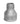 Spidsmuffe sort reduktion muffe/nippel 2 x 1 1/4 - 1