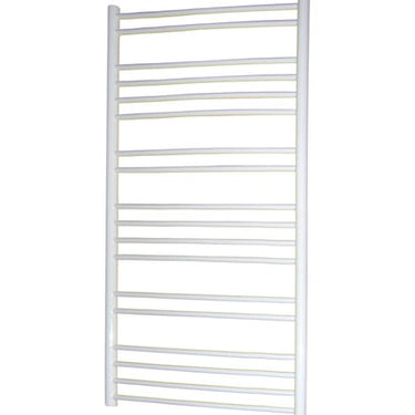 KRISS Apollo håndklædetørrer 1180 x 603 mm plan hvid - 1