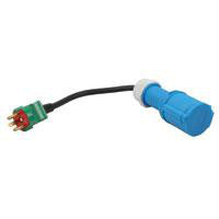 ADAPTERKABEL CEE/DK S8 0,33M - 1