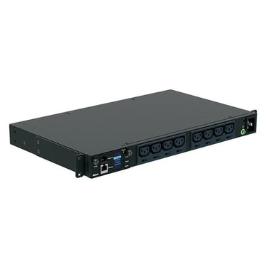 Powerpanel MI 19" 1U 230V/16A 12xC13 med 3m ledning sort - 1