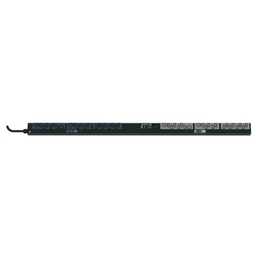 Powerpanel MSPO Vertikal 230V/32A 38xC13+6xC19 med 3m ledning sort - 1